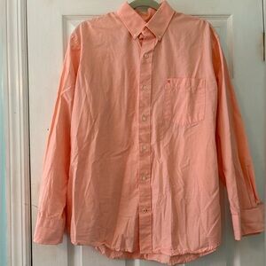 Izod Men's Coral Button-Down Shirt